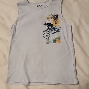 OshKosh B'gosh Kids Sleeveless Shirt - White